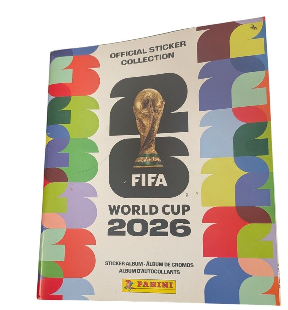 FIFA 2026 World Cup Panini Official Sticker Album Collection Soft Cover Book